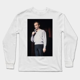 George Carlin Photograph Long Sleeve T-Shirt